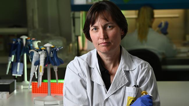 Kirsty Wright says unless Queensland’s government-run laboratory ceased testing, there will be a risk of more errors in criminal cases. Picture: Lyndon Mechielsen