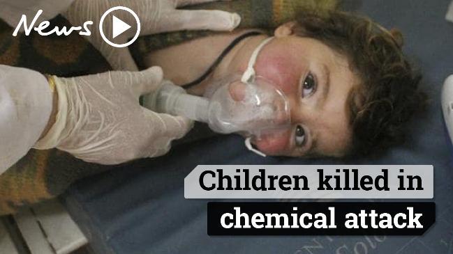 Children killed in chemical attack