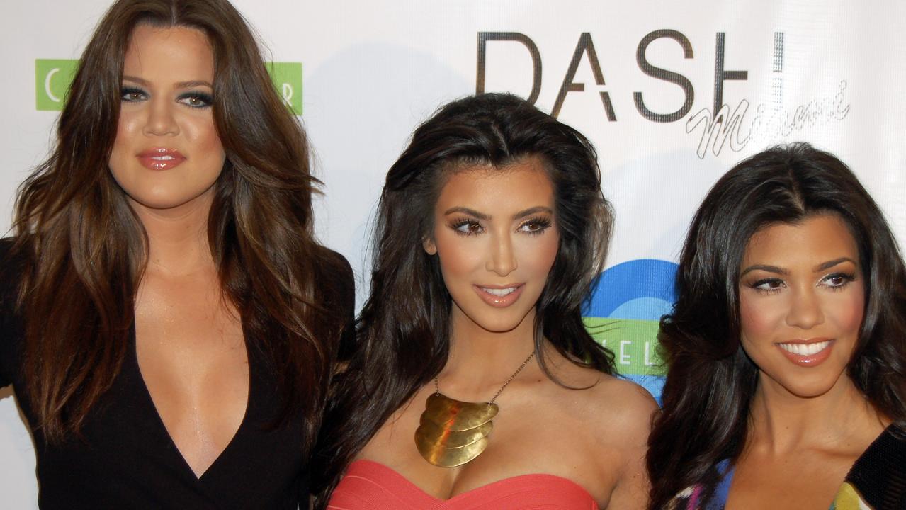 Kim and Kourtney Kardashian leave their new NY boutique DASH. The