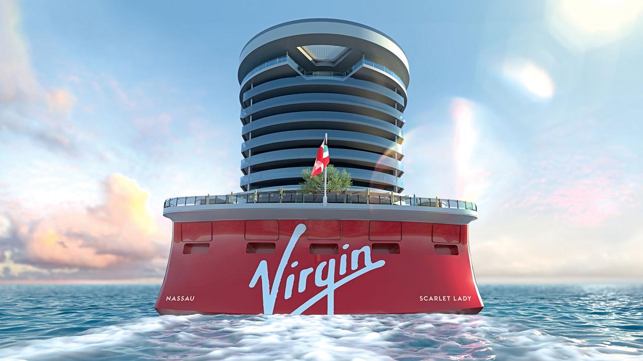 The Scarlet Lady is one of four ships ordered by Virgin Voyages. Picture: Virgin Voyages