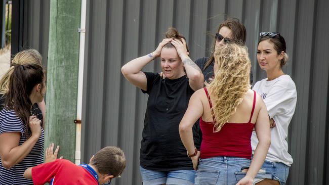 Residents were distraught. Picture: Jerad Williams