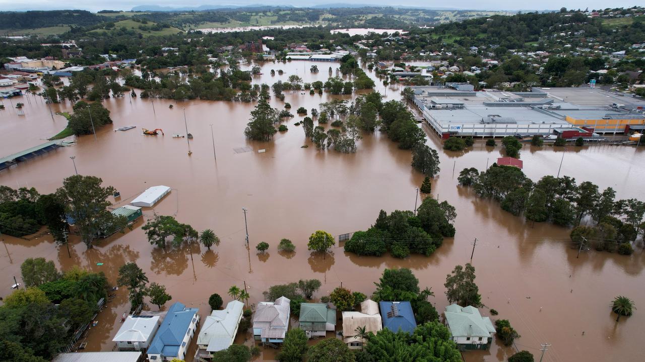 Lismore Residents Evacuate As Major Flood Warnings Issued Across NSW Northern Rivers