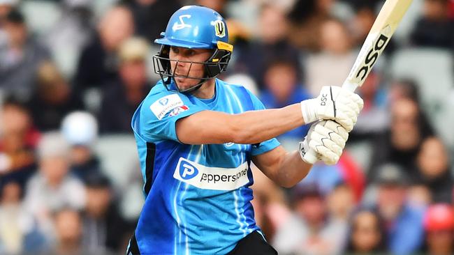 Chris Lynn was an instant hit for the Strikers. Picture: Mark Brake/Getty Images