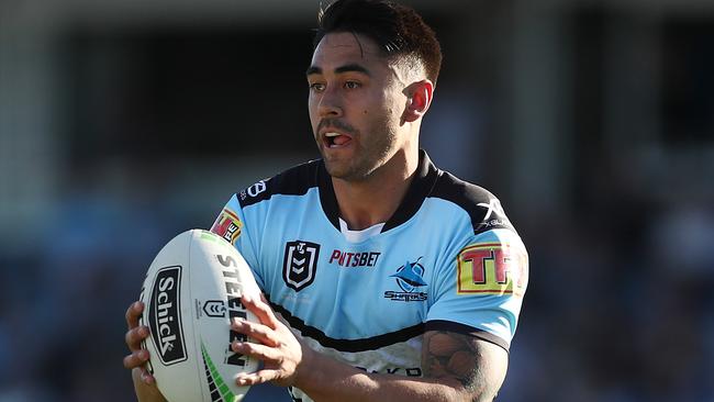 The Sharks could do with a strong start from Shaun Johnson. Photo: Mark Metcalfe/Getty Images