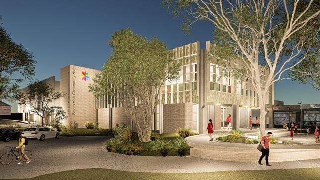 The hub will feature a library and function room. Picture: Blacktown Council