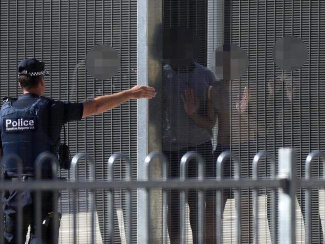 Inmates at the Malmsbury Youth Justice Centre. Picture: Aaron Francis