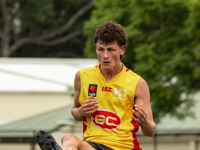 Gold Coast Suns U16 development player Elijah Welsh. Picture: Ben Grimes.