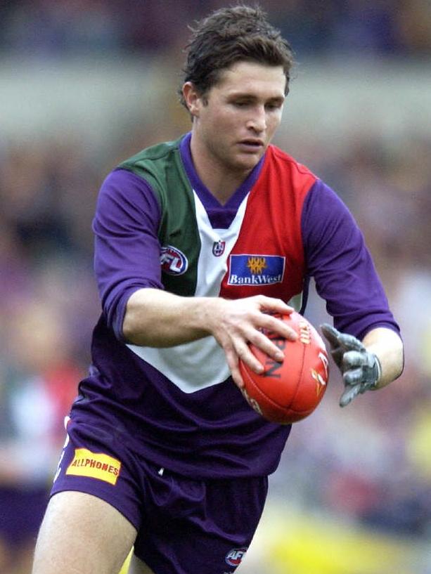 Justin Longmuir in his playing days.