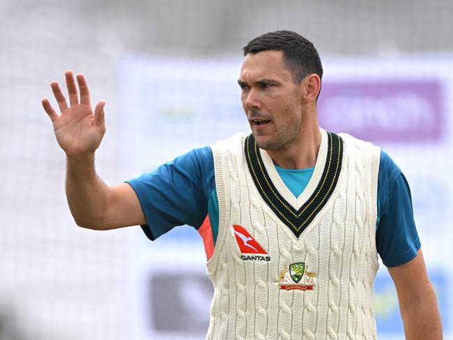 Scott Boland is waiting in the wings, ready to bowl for Australia. Picture: Getty Images