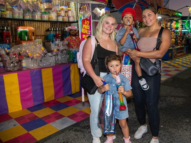 Tania Bland (left), Kahlilah Roma, Brendan Saltner and Christine Stanley.Heritage Bank Toowoomba Royal Show.Friday April 19th, 2024 Picture: Bev Lacey