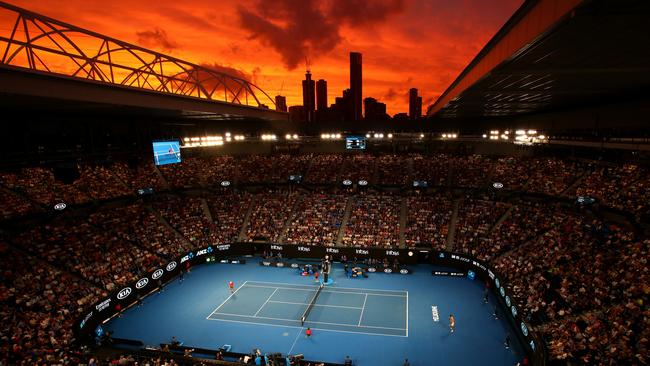 Melbourne’s in for a massive summer of tennis. Picture: Scott Barbour/Getty Images