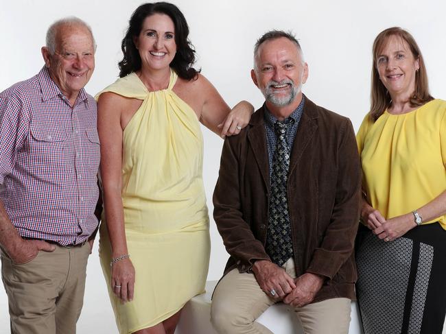 Pride of Australia medalists Lex Petersen, Rochelle Courtenary, John Hadok and Vanessa Fowler. Pics Tara Croser.