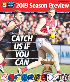 The Advertiser 2019 SANFL Season Preview magazine in the paper and online on Monday.