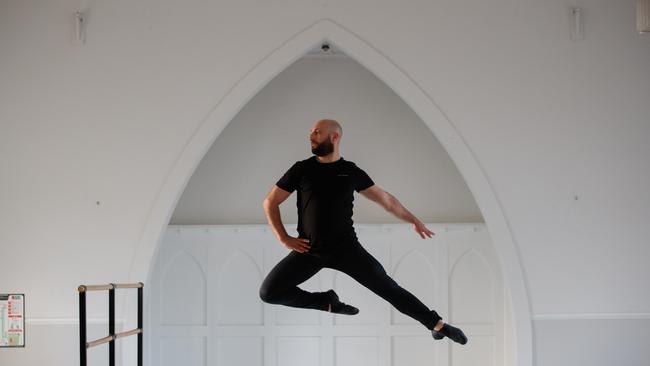 Roger Mouawad at Dance Worx. Picture: Tim Pascoe