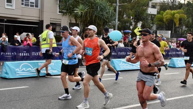 Some of the magic moments and action from the ASICS Runaway Noosa Marathon. Photo: Mark Furler