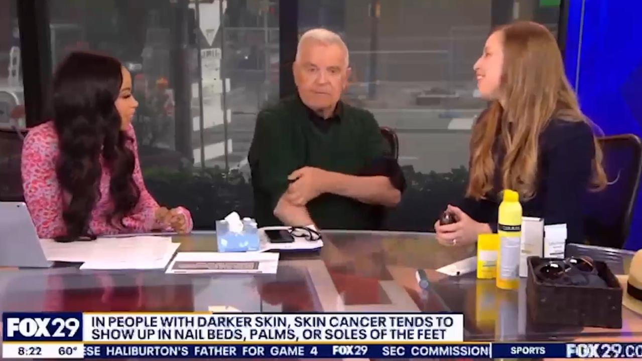 The TV host was left stunned after the on-air diagnosis.