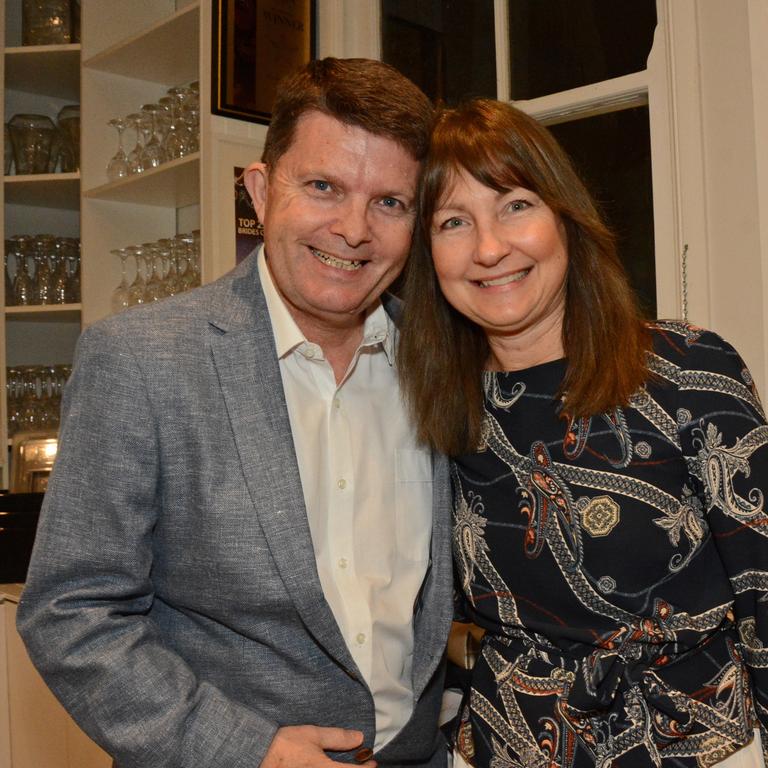 Michael and Michelle Remmer at Mudgeeraba Chamber of Commerce dinner at House of Eco Studio, Mudgeeraba. Picture: Regina King.