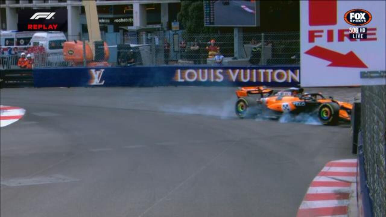 Oscar blunder forces red flag in Monaco