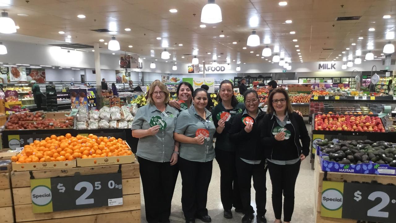 Woolworths Wetherill Park pictured in 2019 – this is the shop where they installed 500 tiny cameras to monitor its customers and staff last year. Picture: Supplied.