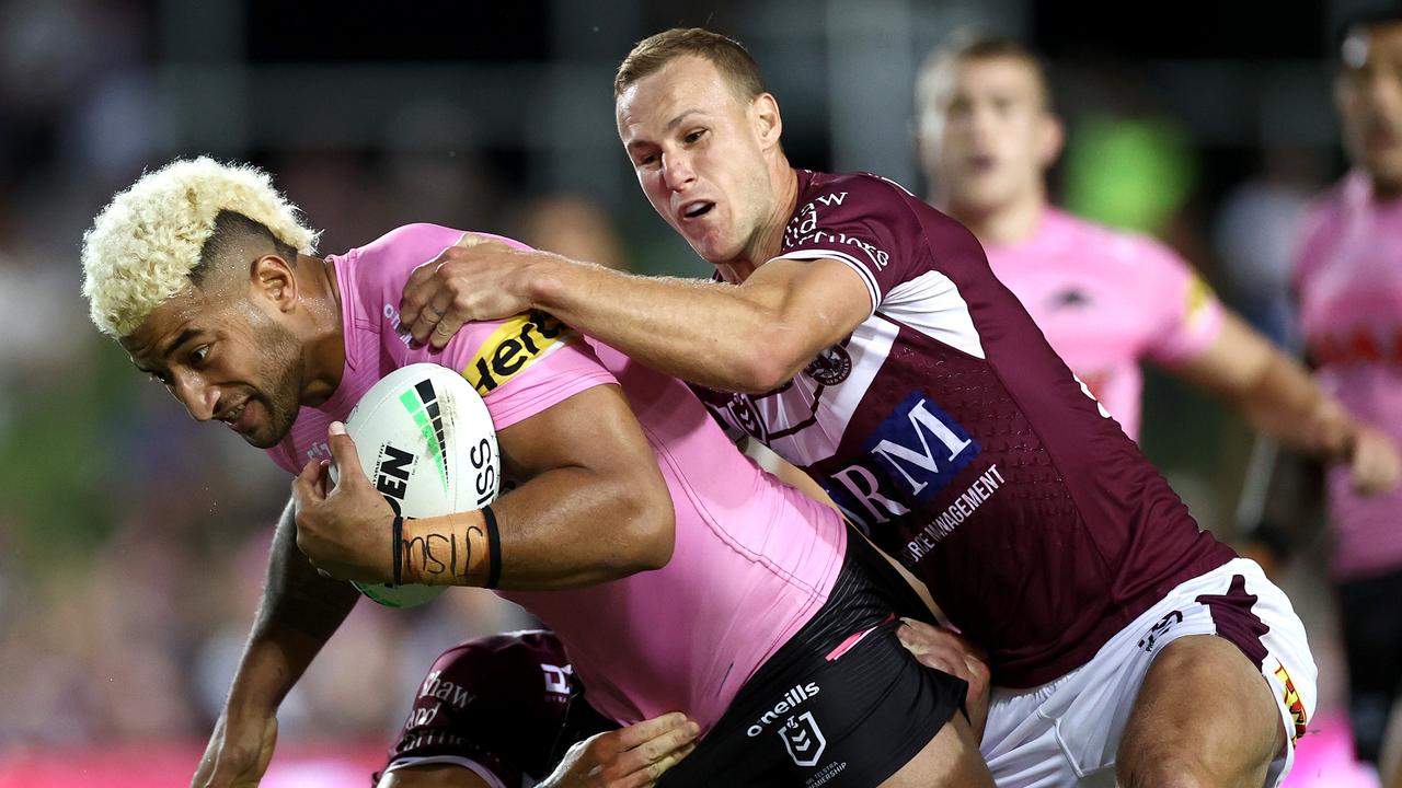 Viliame Kikau gave Daly Cherry-Evans a torrid time.