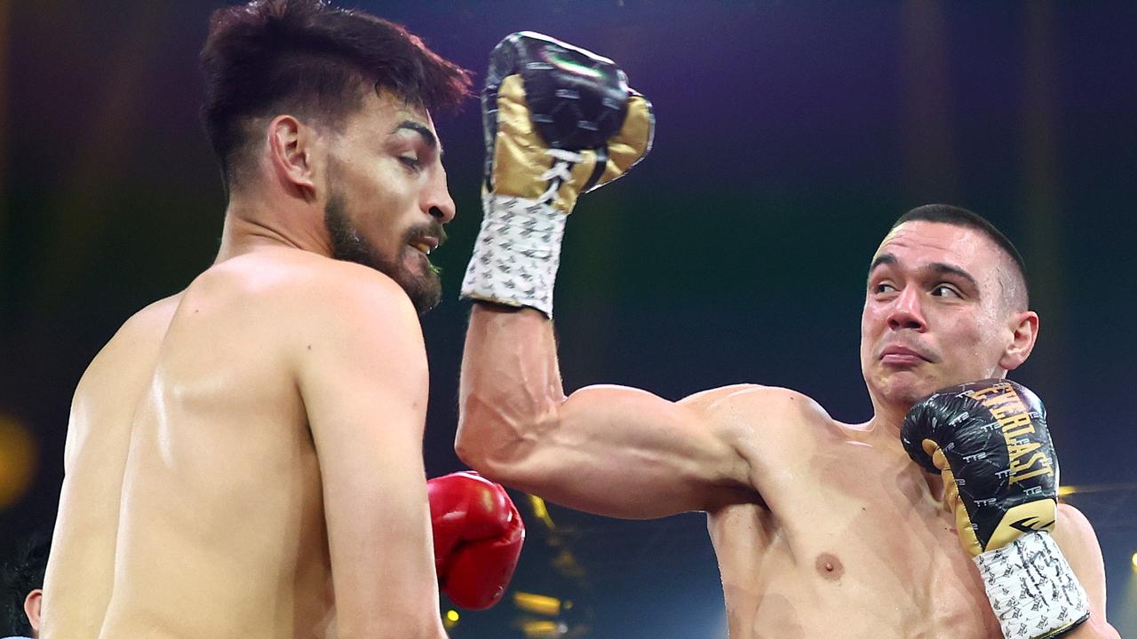 Tszyu’s win over Carlos Ocampo could elevate Tszyu to champion. (Photo by Chris Hyde/Getty Images)