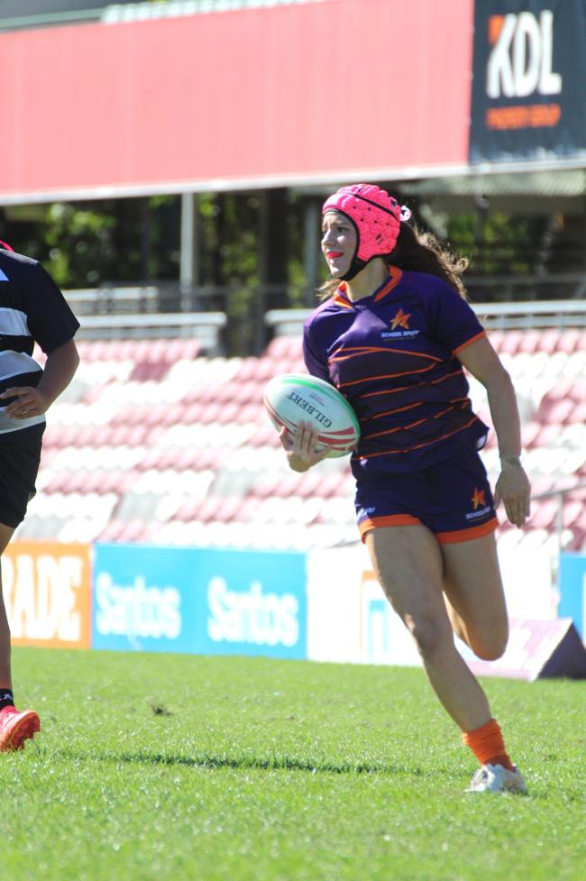 QRSS Girls 7s State Championships action at Ballymore Stadium on Sunday June 2, 2024.