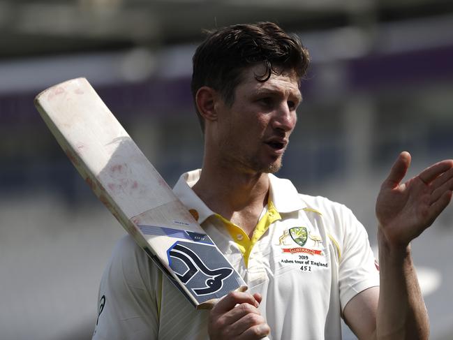 SOUTHAMPTON, ENGLAND - JULY 25: Cameron Bancroft of Graeme Hick XII looks on during day three of the Australian Cricket Team Ashes Tour match between Brad Haddin XII and Graeme Hick XII at The Ageas Bowl on July 25, 2019 in Southampton, England. (Photo by Ryan Pierse/Getty Images)