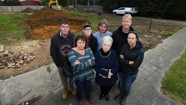 It’s not the first time the church has had Lysterfield residents off-side — these locals didn’t want a church hall built in Rathgar Rd. Picture: AAP/James Ross