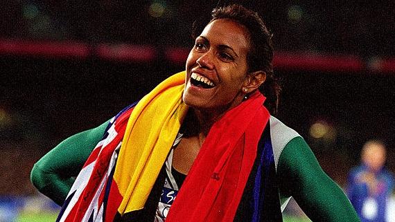 Olympian Cathy Freeman is a long-time supporter of the Yes vote. Picture: Nick Wilson/Allsport