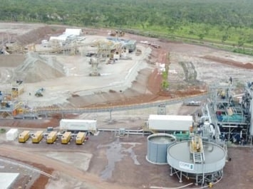 Core Lithium DMS plant