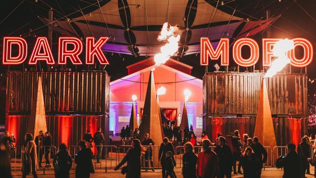 Dark Mofo takes over many parts of Hobart for the next two weeks. Picture: JARRAD SENG