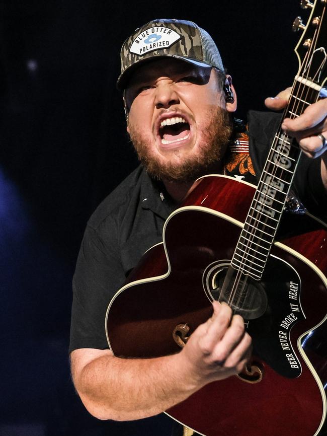 American country singer-songwriter Luke Combs, whose fourth album 'Gettin' Old' was released in 2023 ahead of a sold-out Australian arena tour. Picture: supplied