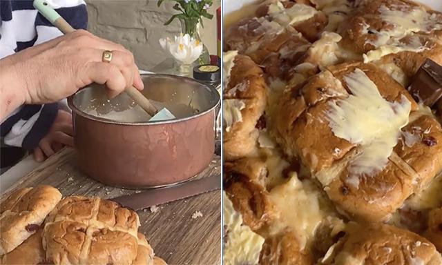 Jamie Oliver S Hot Cross Bun Custard Pudding Is The Perfect Post Easter Recipe Kidspot