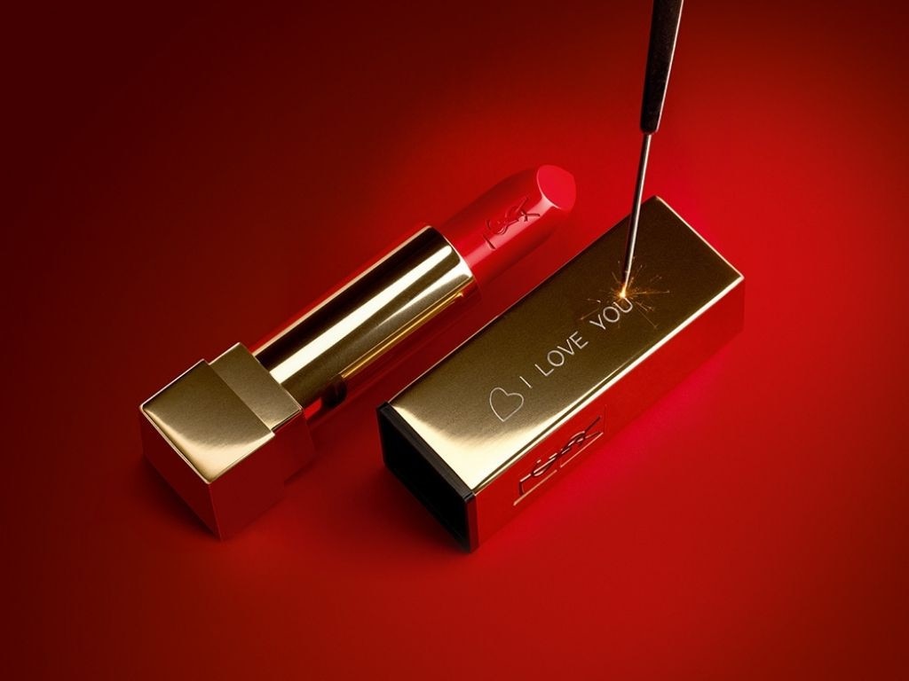 YSL Engraved Beauty Rouge Pur Couture Lipstick