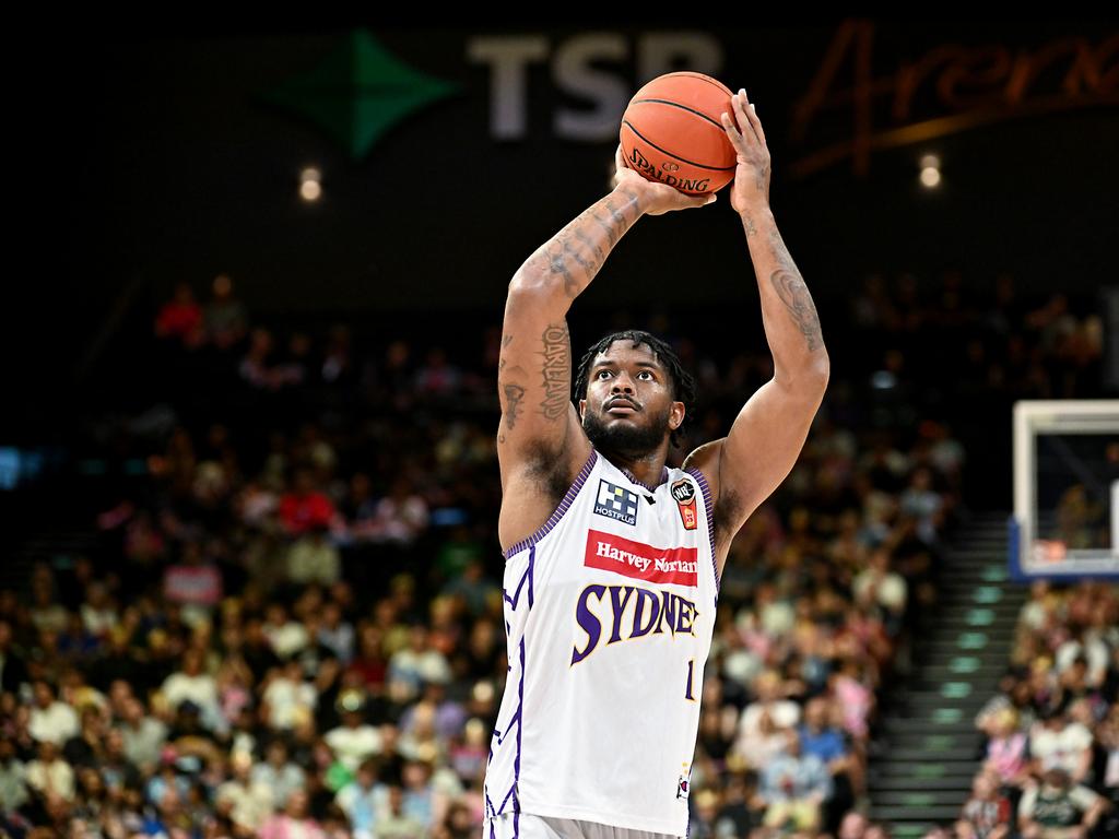 Cameron Oliver also started from the bench due to illness, but still finished with 12 points and seven rebounds. Picture: Getty Images