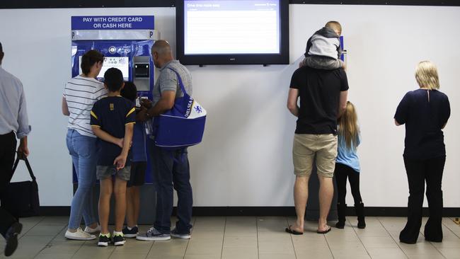 Sydney Airport parking fees are “completely excessive”, ACCC head Rod Sims said on Wednesday. Picture: Justin Lloyd