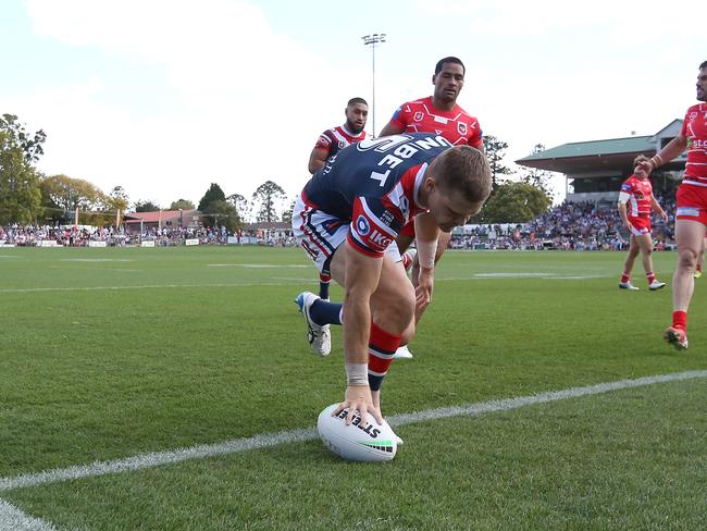 Dale Copley has scored two tries from two appearances since joining the Roosters mid-season. (Photo by Jono Searle/Getty Images)