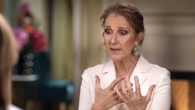 Celine Dion in her preview interview with Today.