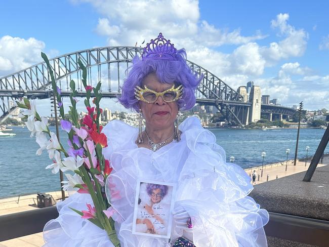 Robin Waerea came to the memorial to pay his respects to the beloved entertainer. Photo: Jess Wang