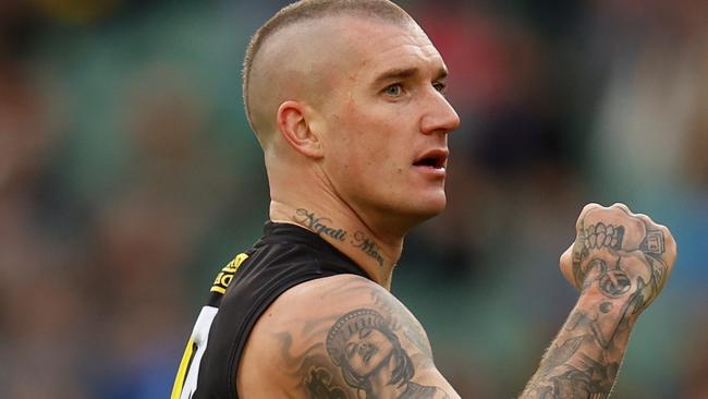 Richmond superstar Dustin Martin. (Photo by Michael Willson/AFL Photos via Getty Images)