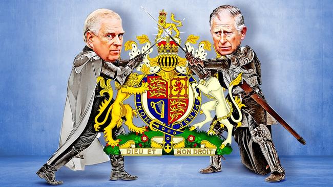 The Duke of York and the King have never been close, but their relationship has hit a new low. Illustration: James Cohen/The Times