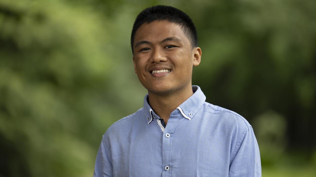 Young Australian of the Year for the Northern Territory - Peter Susanto. Picture: NCA NewsWire / Martin Ollman