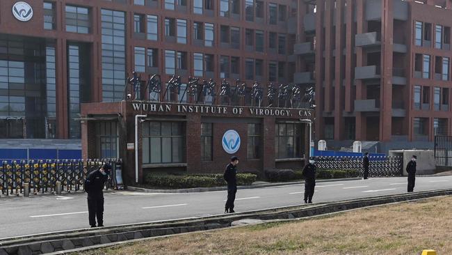 The Wuhan Institute of Virology in Hubei province, China. Picture: AFP