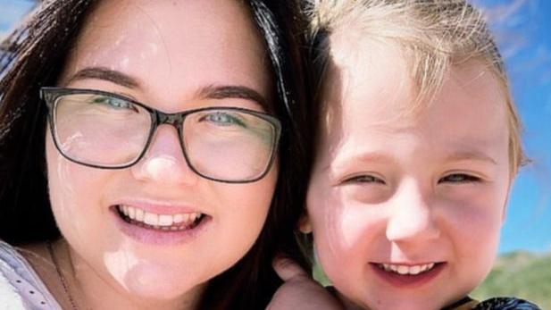 Cleo Smith, 4. with mum Ellie Smith. Picture: Supplied