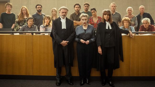 The cast of the Foxtel legal drama The Twelve.