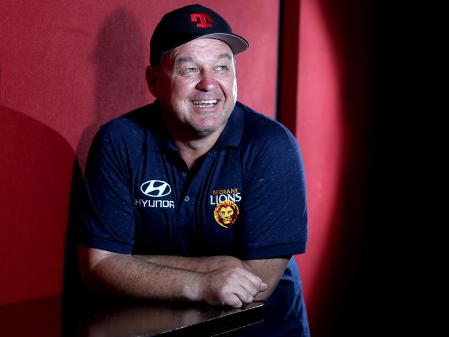 Lions AFLW midfield coach David Lake has joined the race for the Suns’ top job. Picture: Renae Droop