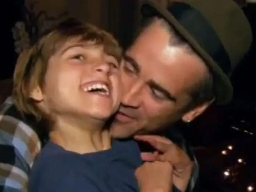 Farrell said he wanted the world to treat his son with 'kindness and respect'. Picture: The Ellen Show