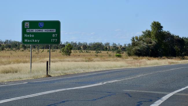 The Peak Downs Highway receives funding in the 2022-23 budget. Picture: Tara Miko