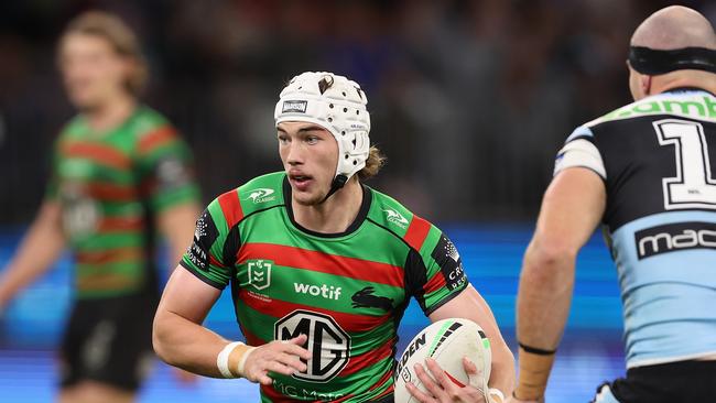 Duncan will ditch the headgear at some stage on Thursday night against the Storm. Picture: Paul Kane/Getty Images