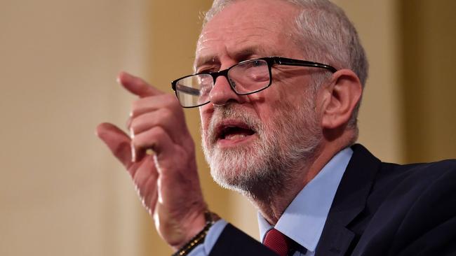 Labour leader Jeremy Corbyn. Picture: AFP